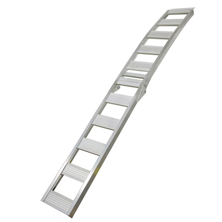 Erickson 12"X90" Folding Arched Aluminum Ramp 750 lb " LOAD IT" 07441